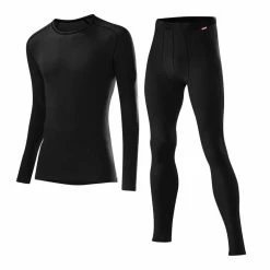 Nouveau 🧨 Loeffler Set Long Transtex Warm - Sous-vêtement technique homme 💯
